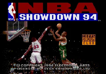 NBA Showdown '94 (USA) (Unl) (Pirate) screen shot title